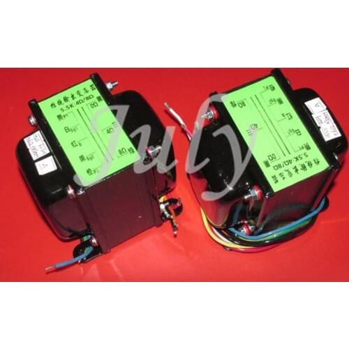 A pair of EL34 wide frequency response ultra-linear push-pull 5.5K 60W output transformer, EI 96 × 50 Z11 iron core, 4 / 8Ω