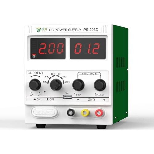 PS-203D 20V 3A Regulated Direct Supply Adjustable Current Band Signal Test Mobile Phone Repair Repair Power Supply