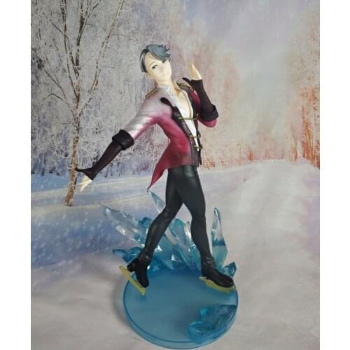 Japanese original anime Chara-ani YURI!!! on ICE Victor Nikiforov action figure collectible model toys for boys