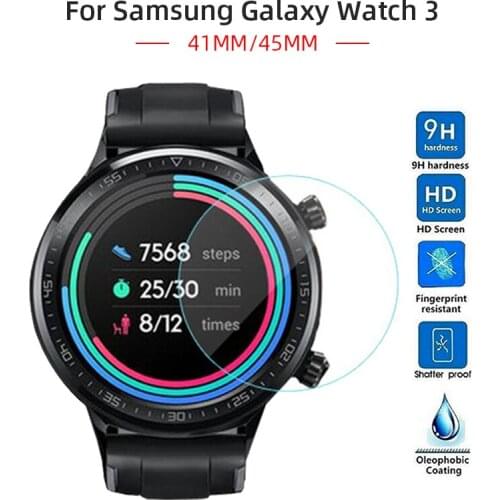 For Samsung Galaxy Watch 3 41mm 45mm Watch Screen Protector Watches Protector for Samsung Watch 3 41/45mm Watch Accessories