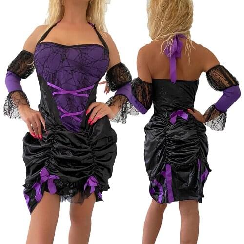 Goth Dark Harajuku Mall Gothic Aesthetic Women Mini Dresses Black Punk Lace ALine Party Dress Bandage Emo Alt Clothes 2021Summer