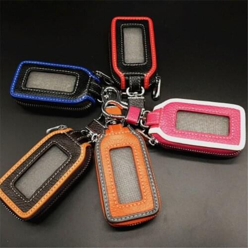 2021 PU Leather Car Key Wallets Men/Women Housekeeper Keys Organizer Keychain Cover Zipper Keys Case Bags Pouch Key Holder