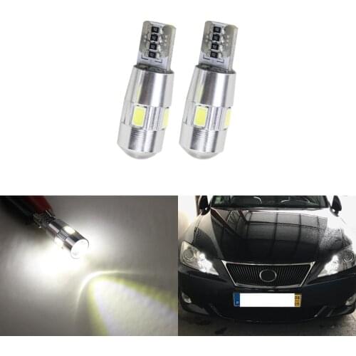 2x T10 W5W Car Led Parking Clearance Lights For Lexus RX350 RX300 IS250 RX330 LX470 IS200 GS350 LX570 IS350 SC430 Car-Styling