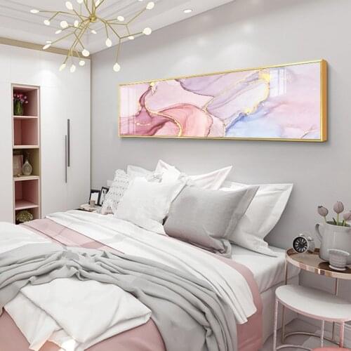 5D DIY Diamond Painting Watercolor pink green Landscape large Full square round Diamond Rhinestone Embroidery ,B25