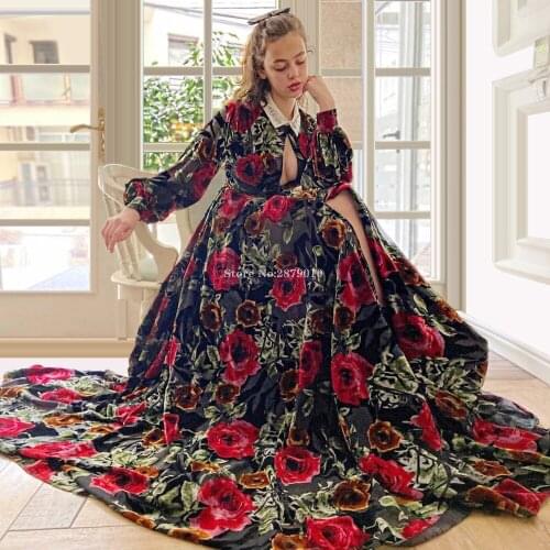 Arabia 2020 Elegant Evening Dress A-Line Floor-Length Formal Dress Slit Prom Dress Robe De Soiree Aibye вечернее платье Dubai