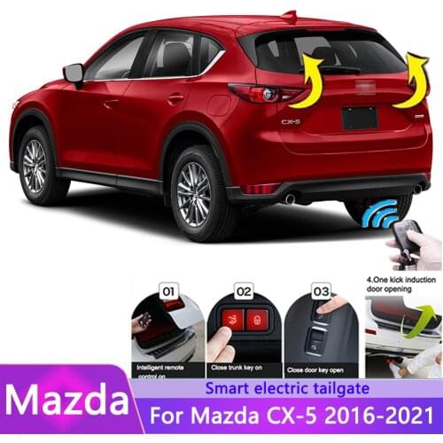 Car Electric Tailgate For Mazda CX-5 2016-2021 Intelligent Tail Box Door Power Operated Trunk Decoration Open Refitted Upgrade