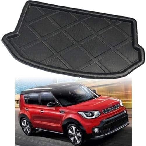 Car Rear Trunk Tray Cargo Boot Liner Mat Floor Protector For Kia Soul 2010 2011 2012 2013 2014 2015 2016