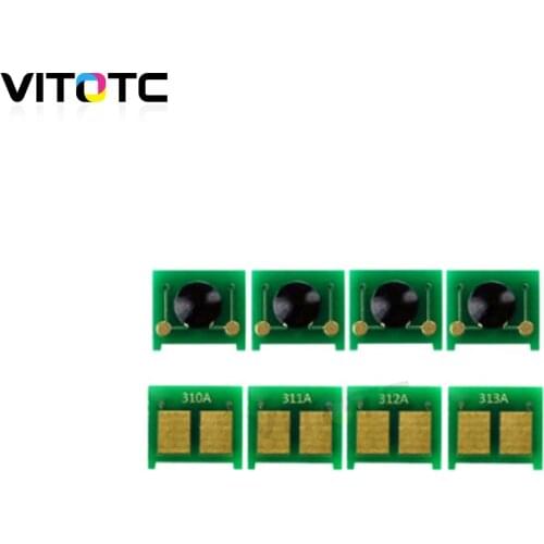 CE310A CE311A CE312A CE313A Toner Cartridge Chip Compatible For HP LaserJet Pro CP1025 CP 1025 NW M175 M175nw 275 Reset Chips