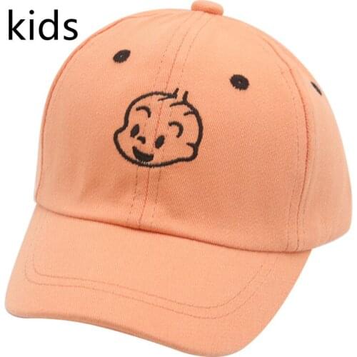 Kids hat adjustable panamas white pink green cartoon baseball caps outdoor sun protection casual boys girls snapback kids hat