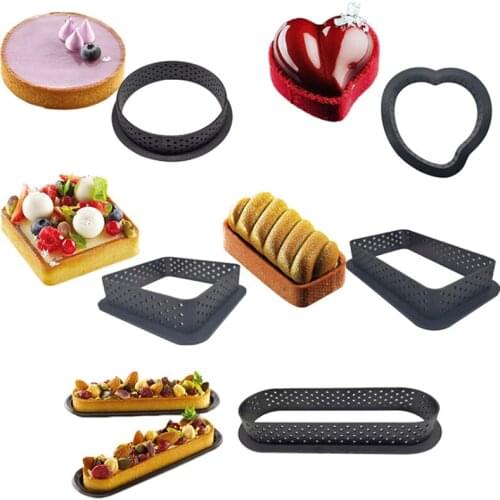 Cake Mold DIY Baking Dessert Mousse Cake Baking Tools Biscuit Mould Non Stick Cakes Dessert Decoration Gadgets Kitchen Supplies