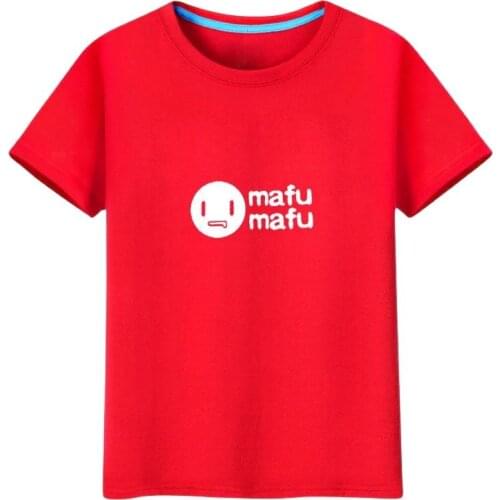 High-Q Unisex Anime Mes nico mafumafu cotton T-Shirt t shirt tee Breathable niconico mafumafu Cover loose t-shirt tees t shirt