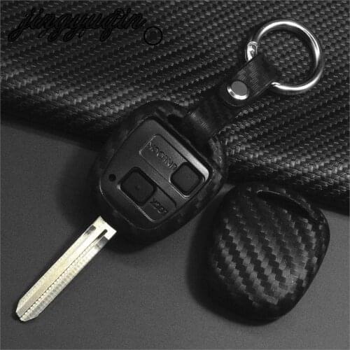 Jingyuqin Car Styling Key Covers Accessories Case For Lexus Rx300 Es300 Toyota Rav4 Prado Corolla Avensis Land Cruiser Yaris