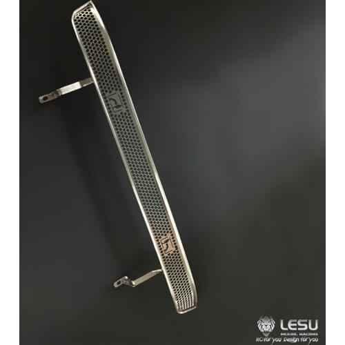 LESU Metal Windshield Protection Grid Net Cover for DIY TAMIYA 1/14 RC MAN Tractor Truck Model Car