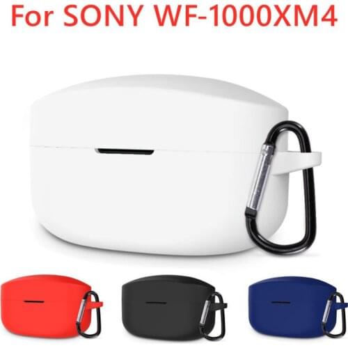 Soft Silicone Cases For SONY WF-1000XM4 Protective Wireless Earphone Cover For SONY WF-1000XM4 Charging Box Bags