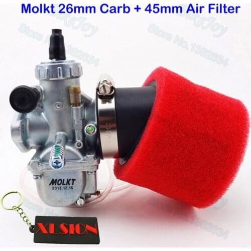Molkt 26mm Carburetor Carb 45mm Air Filter Set For 140cc 150cc 160cc CRF50 Pit Dirt Bike SSR Thumpstar