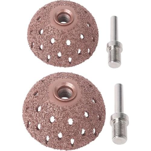 Tungsten Steel Material Hemispherical Pneumatic Grinding Head Grinding Wound