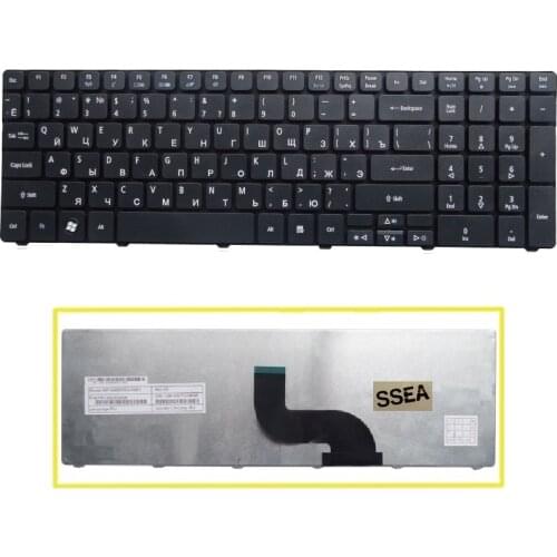 SSEA Brand New RU Keyboard for ACER eMachines E730 G443 G640 E730G E730Z G443G E730ZG E732 G640G laptop Russian Keyboard