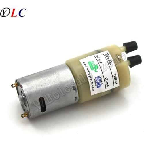 DC Carbon Brush 370 Diaphragm Micro Pump Air Pump / Nylon Pump Body / 12V Aeration Pump Miniature Diaphragm Self-priming Pump