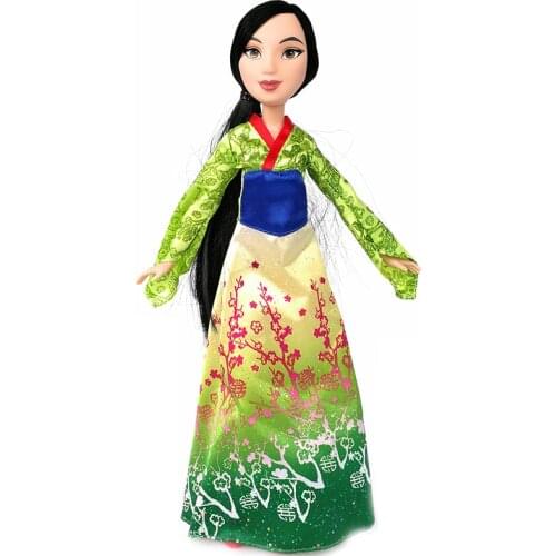 Genuine Princess Royal Shimmer Doll Mulan Doll Action Figure Toy Gift New for the children