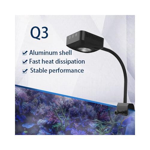 Full spectrum seawater coral fish tank LED smart switch small fish tank aquarium LED clip light