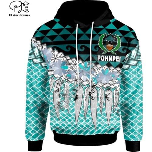 PLstar Cosmos 3DPrint Pohnpei Polynesian Culture Tribe Turtle Tattoo Unisex Men/Women Funny Harajuku Streetwear Zip Hoodies-e9