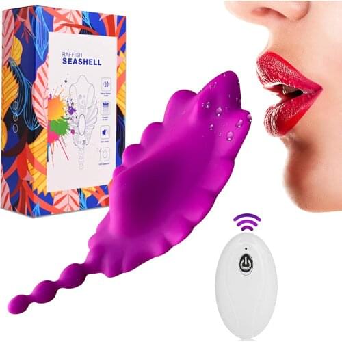 Wearable Panty Vibrator with Wireless Remote Control Panties Vibrating Eggs Clitoral Stimulator Sex Toys for Women Couple