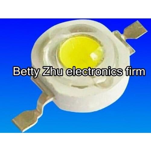 20PCS/LOT Epistar 45 * 45 nature white led high power lamp beads 1w / led lamp beads super good quality 6000-6500K 120-130LM