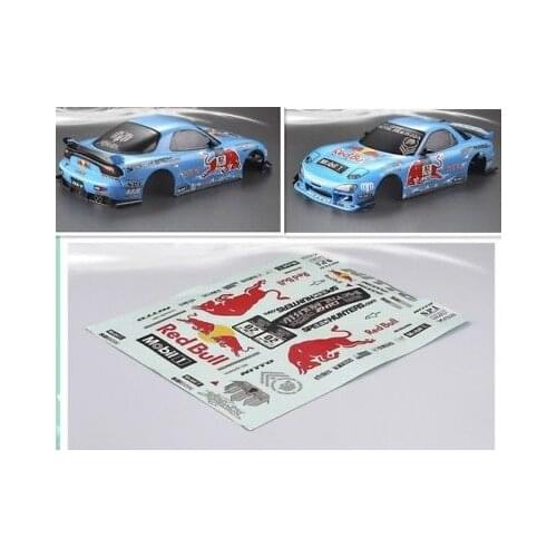 1/10 Onraod Drift Body Decals Stickers Maazda RX 7. For HPI Kyosho