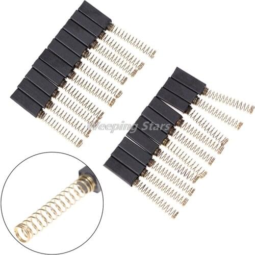 20pcs Home Sewing Machine Motor Carbon Brush Machine Replacement Parts