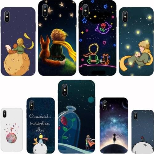 Cartoon The Little Prince Phone Case For iphone 12 5 5s 5c se 6 6s 7 8 plus x xs xr 11 pro max