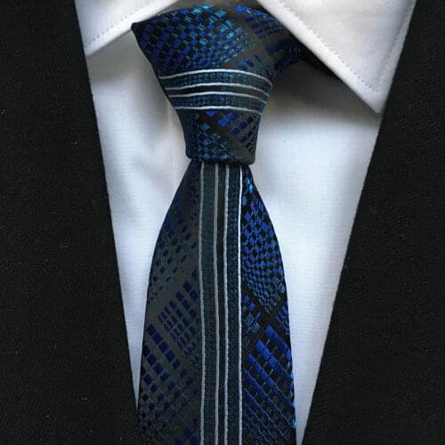 Designer Mens Ties Jacquard Woven Necktie Unique Panel Neck Tie for Man