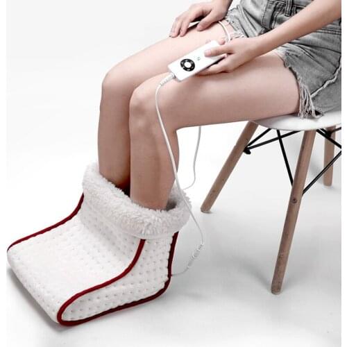 Plug-in Electric Heating Foot Warmer Foot Warmer Bao Gaobangbang Electric Heating Shoes Office Bedroom Heating Foot Pad
