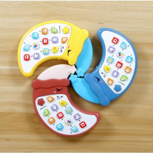 Electronic Toy Cartoon Phone Kids Mobile Phone Cellphone Telephone Educational Learning Toys Music Toy Baby Infant Buttons Phone