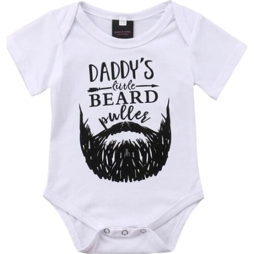 New Fashion Newborn Baby Bodysuits Infant Baby Boy Girl Clothes Short Sleeve Bodysuits Jumpsuit One Piece Toddler Clothing 0-18M