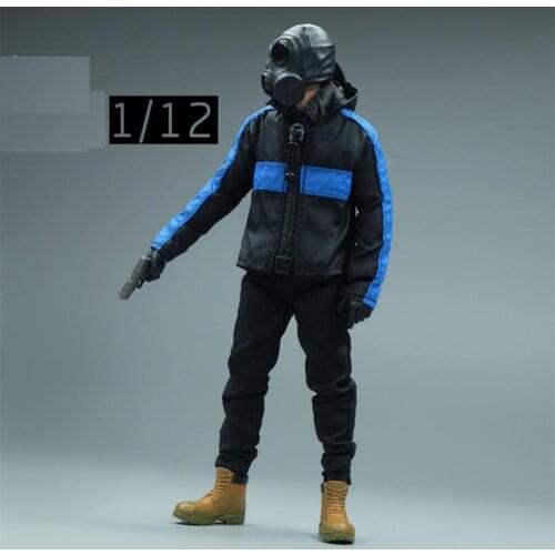Hot Sales Scale 1/12th Fashion Trendy Coat Jacket Shirt For Usual 6 inch Doll Soldiers Accessories