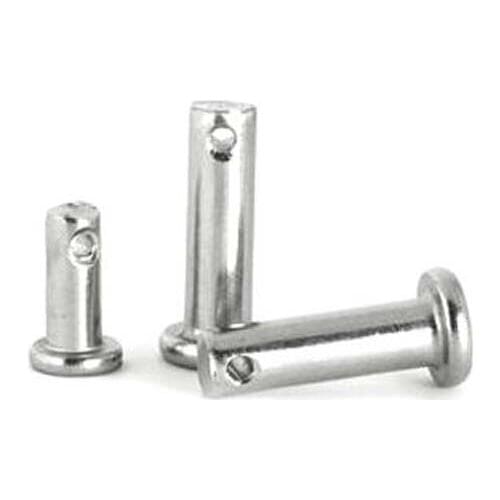 M3 M4 Column Pin Flat Head With Hole Position Pins GB882 Stainless Steel