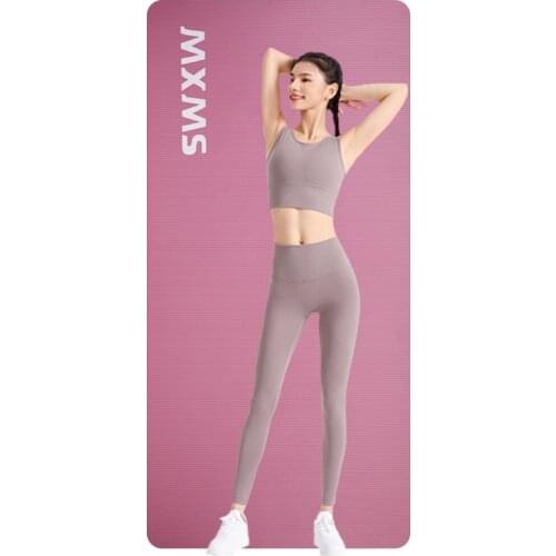 Fitness Mat 185 x 90CM, 15MM Thicken Non-Slip Yoga Mat Large Extra Thick and Wide For Gym Home Fitness Exercise Gymnastics