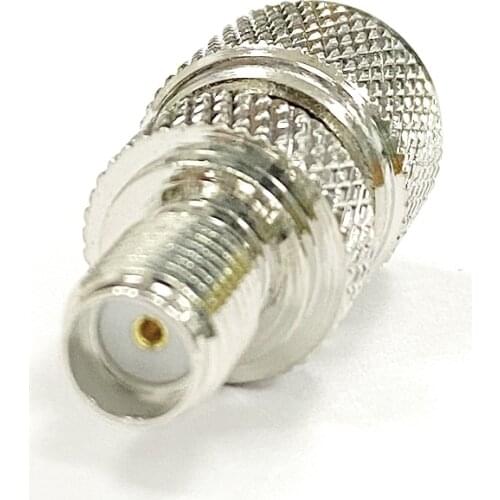 1PC SMA Female Jack to MINI UHF Male Plug RF Coax Adapter convertor Straight Nickelplated NEW wholesale