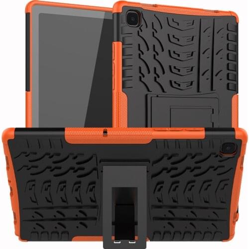 Heavy Duty Armor Hybrid Case For Samsung GALAXY Tab A7 10.4 inch 2020 New T500 T505 Shockproof Stand Cover 100pcs/Lot