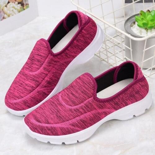 2020 New Women Shoes Flats Fashion Casual Ladies Shoes Woman Lace-Up Mesh Breathable Female Sneakers Zapatillas Mujer