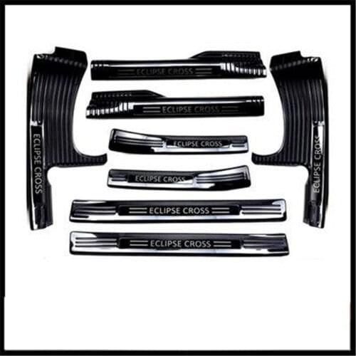 Stainless Steel car Internal external Scuff Plate/Door Sill Door Sill for Mitsubishi Eclipse Cross 2018 -2020Car styling