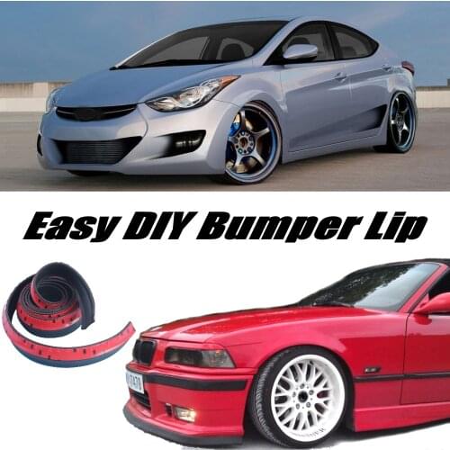 NOVOVISU For Hyundai Avante Inokom Elantra GT i35 Neo Fludic Bumper Lip / Front Spoiler Deflector / Body Kit Strip Skirt