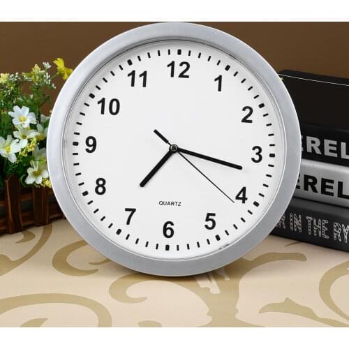 Safe Clock Hidden Compartment Wall Clock 10” Battery Operated Secret Interior Storage Jewelry Cash Valuables So On