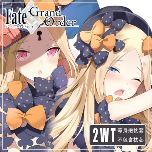 Anime Abigail Williams Fate/Grand Order Girl Pillow Case 2WT Dakimakura Hugging Body Cushion Cover Xmas Gift
