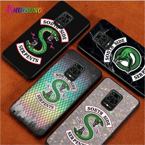 Riverdale southside For Xiaomi Redmi Note10 10S 9T 9S 9 8T 8 7 6 5A 5 4 4X Prime Pro Max Black Phone Case