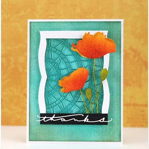 Good Word thank you & thanks Metal Cutting Dies Stencils DIY Scrapbooking Album Paper Cards Craft Decorative Embossing New 2019