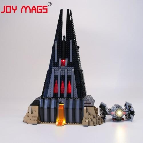 JOY MAGS Only Led Light Kit For Star War Series Darth Vader`s Castle Lighting Set Compatible With 75251 (NOT Include Model)