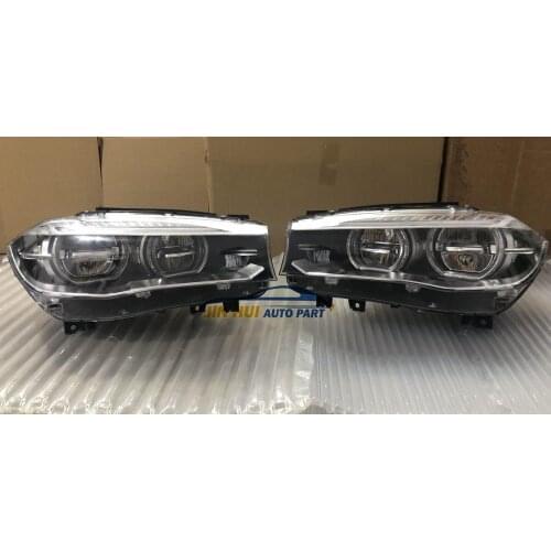 Original Used Headlamp for BMW LCI X5 X6 F15 F16 F85 F86 Adaptive Full LED HeadlightS ECE 63117442647 63117442648 63117381137
