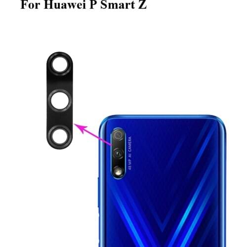 Original New For Huawei P Smart Z Back Rear Camera Glass Lens test good 6.59'' inch P smartz Replacement PSmart Z