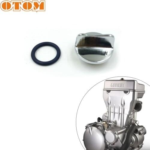 OTOM Motorcycle Engine Parts Oil Filler Plug Fuel Gas Cap Guard Bolt For YF300 LONCIN CR6 300R LX300-6A LX300GS-B VOGE300R 300CR